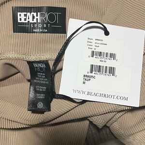 Beach Riot Taupe Leggings